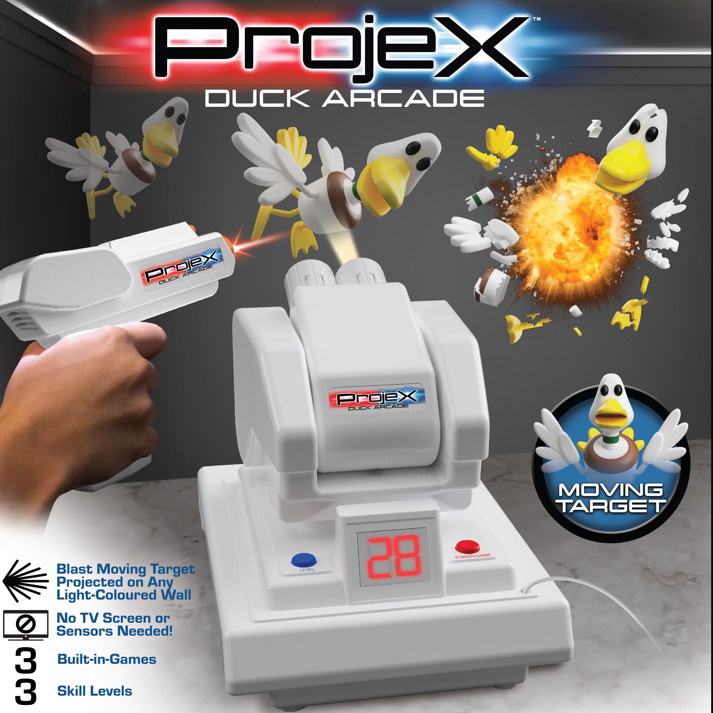 A・B・フロスト、「DUCK SHOOTING FROM A BLIND」 Buy ProjeX Duck Shot Projecting Game Arcade Online at Low Prices